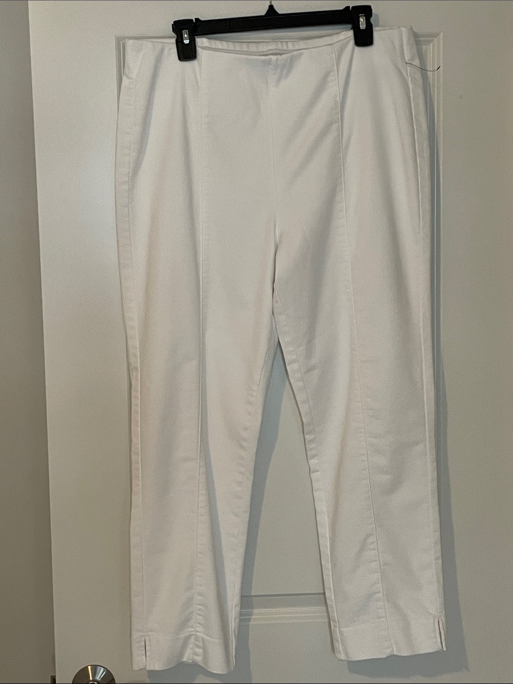Joan Rivers women's  White Stretch ankle Pants
